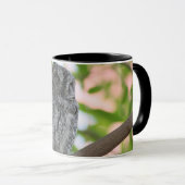 Mug Hibou africain dormant dans un arbre (Devant droit)