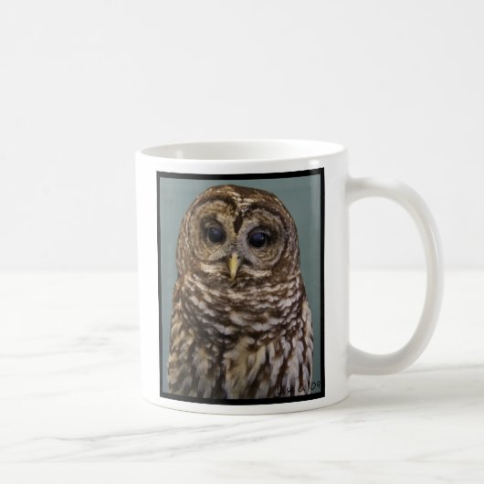 Mug Hibou barré (Droite)