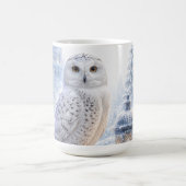 Mug Hibou Blanc Magie d'Hiver (Centre)