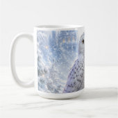 Mug Hibou Blanc Magie d'Hiver (Gauche)