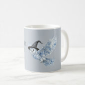 Mug Hibou Bleu Vous Verra Halloween (Devant droit)