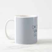 Mug Hibou Bleu Vous Verra Halloween (Gauche)
