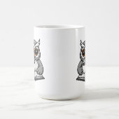 Mug Hibou Cool Lit Avec du Café (Centre)