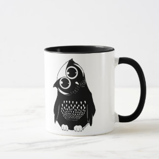 Mug Hibou curieux mignon