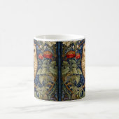 Mug Hibou dans le jardin style William Morris (Centre)
