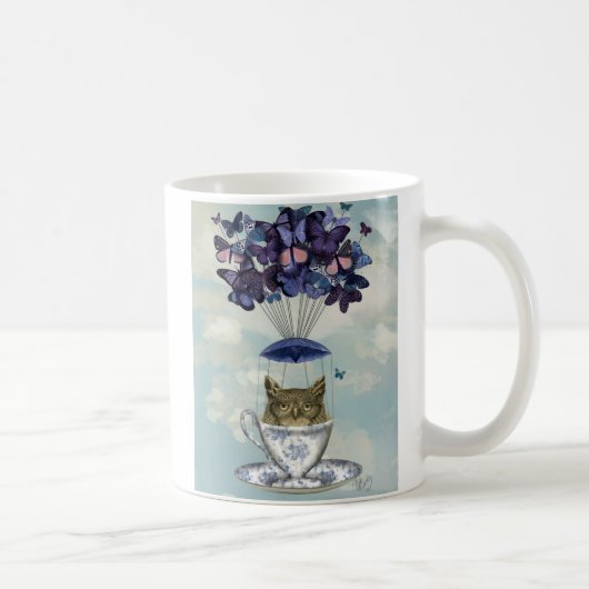 Mug Hibou dans Teacup 2 (Droite)
