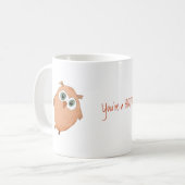 Mug Hibou de bande dessinée ! (Devant gauche)