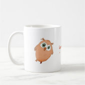 Mug Hibou de bande dessinée ! (Gauche)