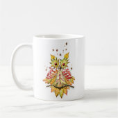 Mug Hibou de feuillage (Gauche)