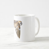Mug hibou de grange de vol (Devant droit)