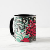 Mug Hibou de la forêt fantaisiste (Devant gauche)