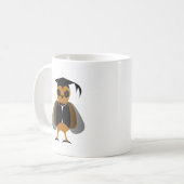 Mug Hibou de remise des diplômes (Devant gauche)