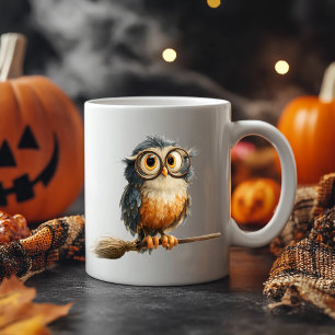 Mug Hibou d'Halloween