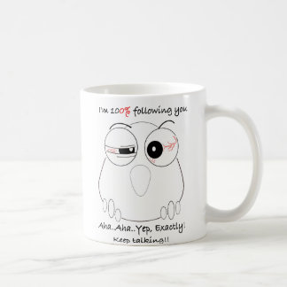 Mug Hibou drôle
