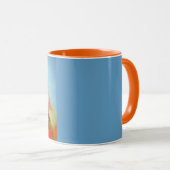 Mug Hibou éclaboussé (Devant droit)