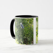 Mug Hibou étant perché sur un arbre (Devant gauche)