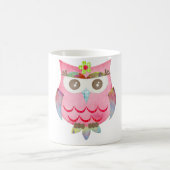 Mug Hibou gitan rose (Centre)
