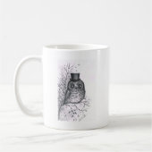 Mug Hibou graphique (Gauche)
