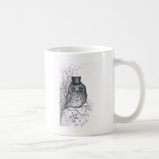 Mug Hibou graphique (Droite)