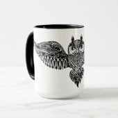 Mug Hibou inspiré (Devant gauche)