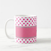 Mug Hibou mignon nommé personnalisé (Gauche)