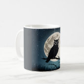Mug Hibou par une nuit magique (Devant gauche)