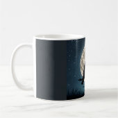 Mug Hibou par une nuit magique (Gauche)