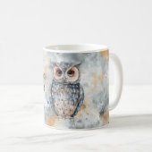 Mug Hibou Péché Bleu À Bientôt (Devant droit)