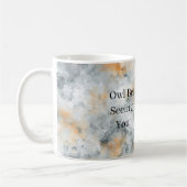 Mug Hibou Péché Bleu À Bientôt (Gauche)