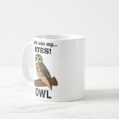 Mug Hibou Regarde Dans Mes Yeux Hibou (Devant gauche)