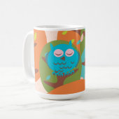Mug Hibou somnolent (Devant gauche)