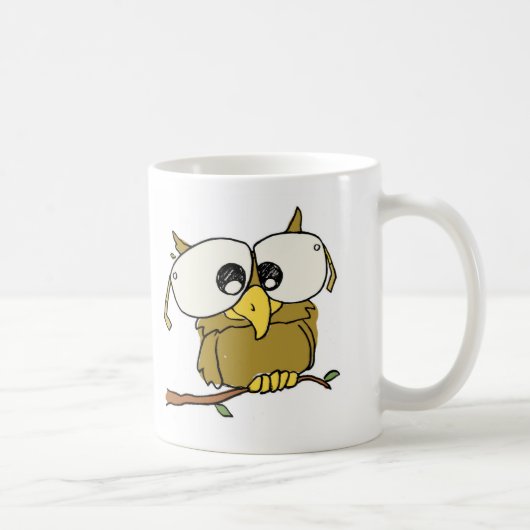 Mug Hibou spectaculaire (Droite)
