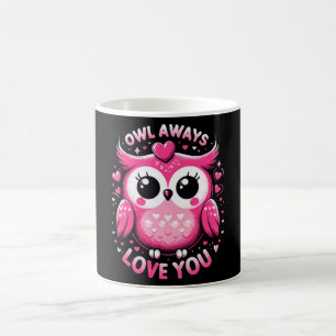 Mug Hibou t'aime toujours - Saint-Valentin
