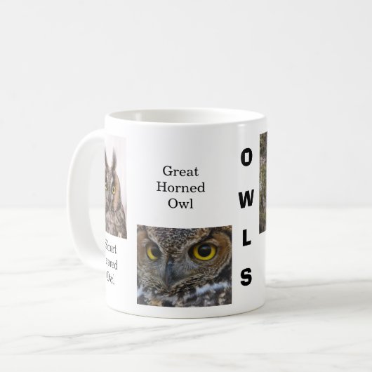 Mug Hiboux (Devant gauche)