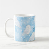 Mug Hiboux Bleus Blancs (Gauche)