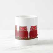 Mug Hiboux de bande dessinée (Centre)