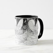 Mug Hiboux de neige (Devant droit)