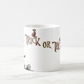 Mug Hiboux Halloween de citrouilles (Centre)