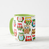Mug Hiboux mignons de Litte (Devant gauche)