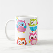 Mug Hiboux mignons de Litte (Gauche)