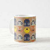 Mug hiboux motif (Devant gauche)