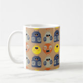 Mug hiboux motif (Gauche)