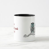 Mug Hiboux N'entends N'écoute Ne Parle Pas de Mal (Centre)