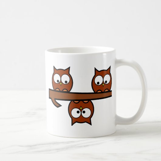 Mug Hiboux originaux (Droite)