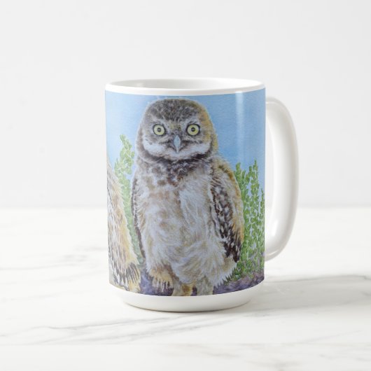 Mug Hiboux terriers (Devant droit)