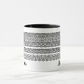 Mug Hidden Custom Message & Name Gift Friend Office (Centre)