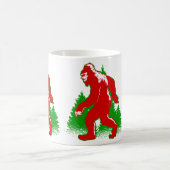 Mug hideux de noël bigfoot yeti (Centre)