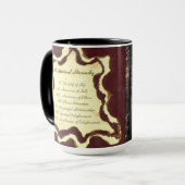 Mug Hiérarchie spirituelle (Devant gauche)