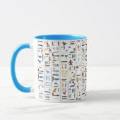 Mug Hiéroglyphes Égypte ancienne Pharaon (Gauche)
