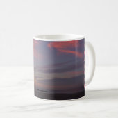 Mug Higgins Beach Sunrise avec deux nuages roses (Devant droit)